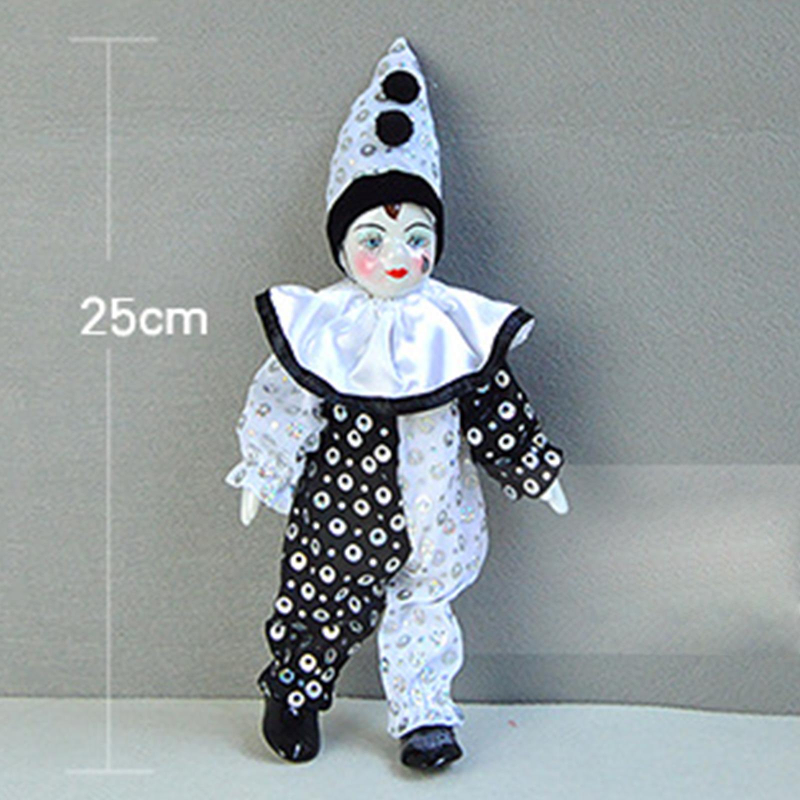 Vintage Collectible Clowns - ヴィンテージピエロ人形クラフトコレクタブル装飾品リビングルーム大人子供向け