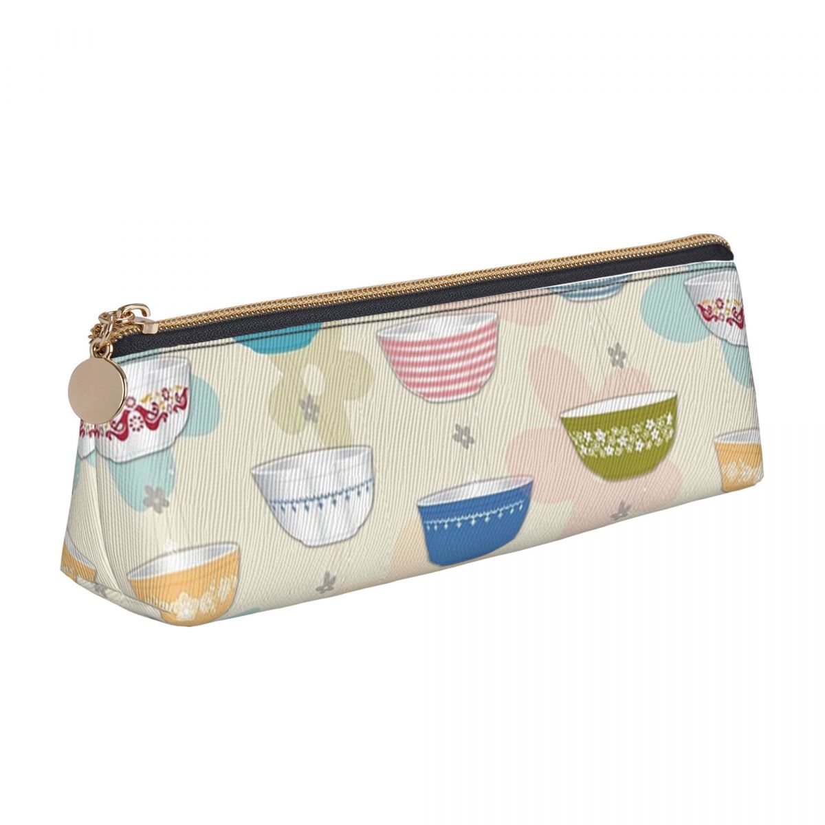 Vintage Collectible Pyrex - ヴィンテージパイレックスボウルコレクション鉛筆ケース男の子女の子用ギフトペンボックス鉛筆バッグ文具用品ペンホルダーバッグ
