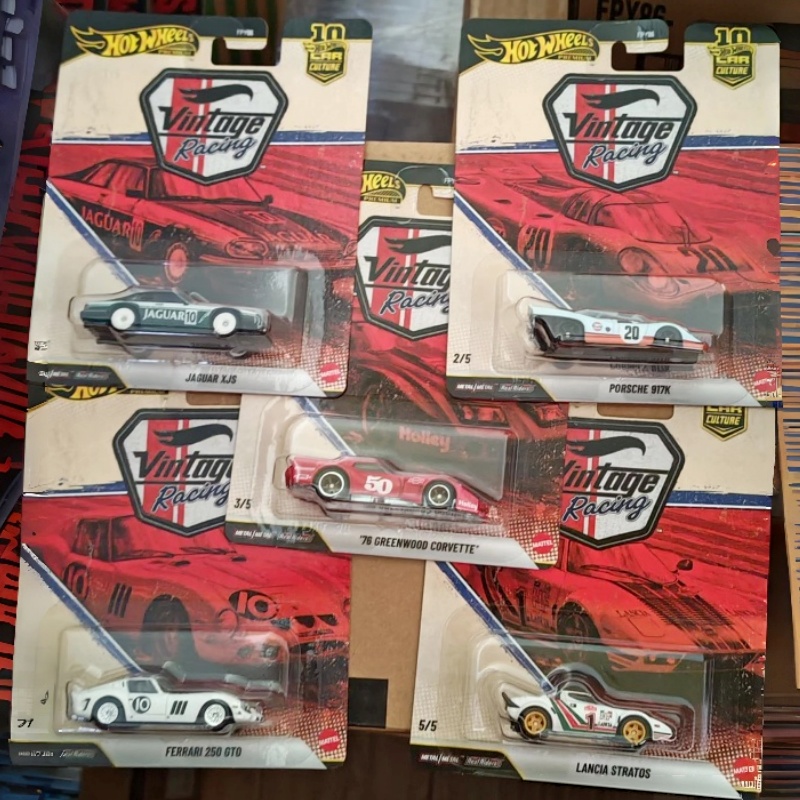 Vintage Collectible Hot Wheels - オリジナルホットウィール 1/64 カーカルチャー FPY86 ヴィンテージレーシングセット ポルシェ
