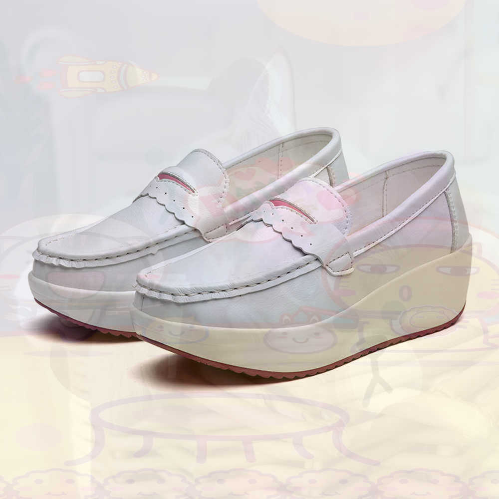 Best Vintage Collectible Items - Plataform 冬 ピンク スニーカー テニス レディース