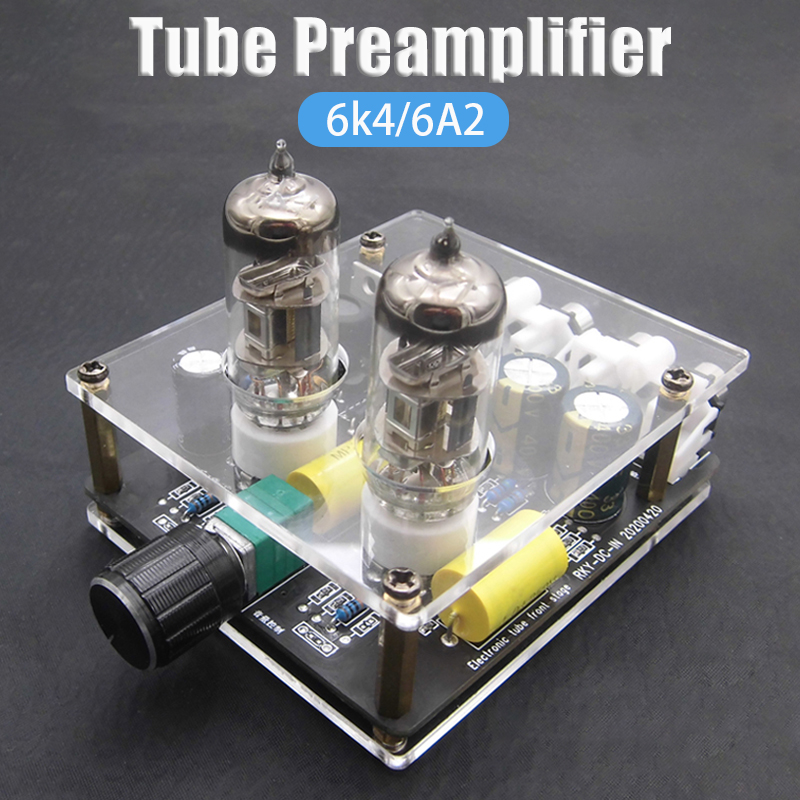 Tube Amplifier Part - アンプ6k4/6a2チューブプリアンプ,hfiチューブ,ビルスタンプ,スピーカー,サウンドアンプ,ホームシアターアンプ