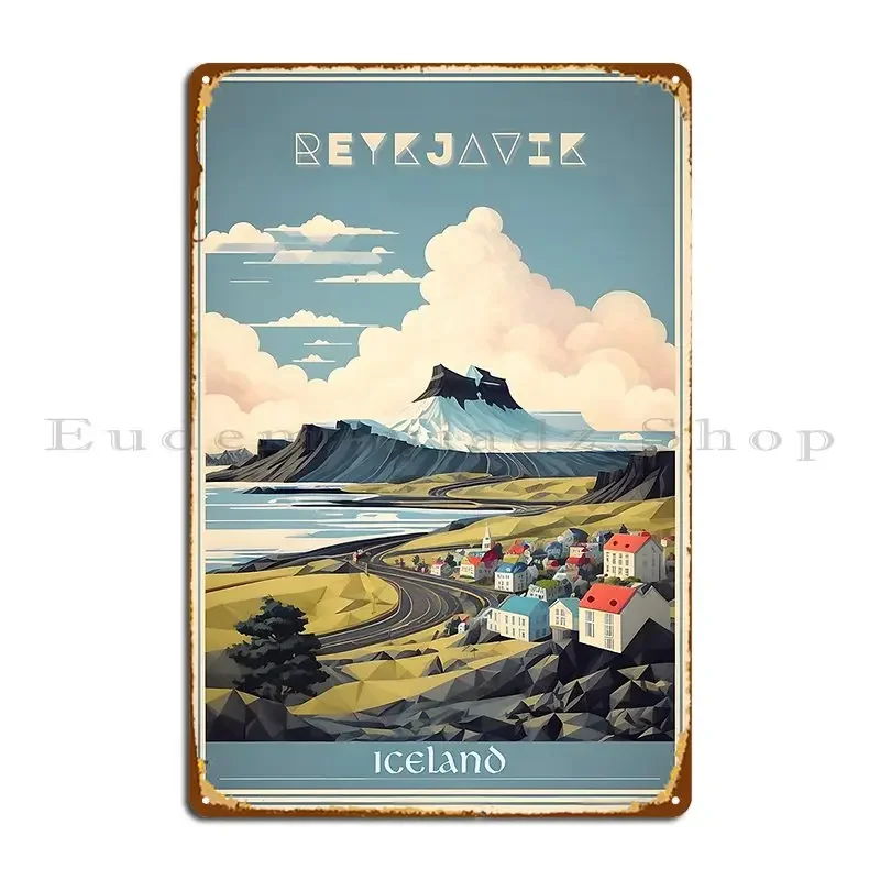 Vintage Collectible Tins - レイカビク S ヴィンテージビューティー レトロポスターコレクション メタルサインデザイン リビングルーム装飾