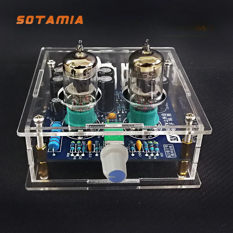 Tube Amplifier Part - SOTAMIA-6J1チューブプリアンプ、オーディオパワーアンプ、フロントボード、ミニプリアンプ、ホームシアター、サウンドシステム、電子diyキットパーツ