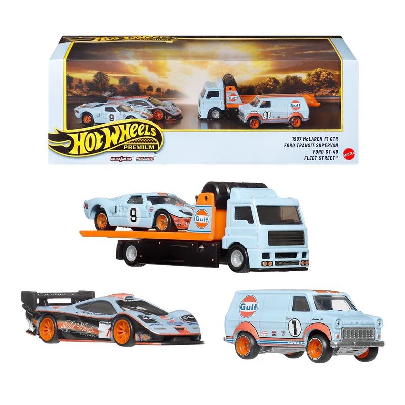 Vintage Collectible Hot Wheels - 新しいホットウィール ルマン ガレージ ガルフ オイル リバリーシリーズ