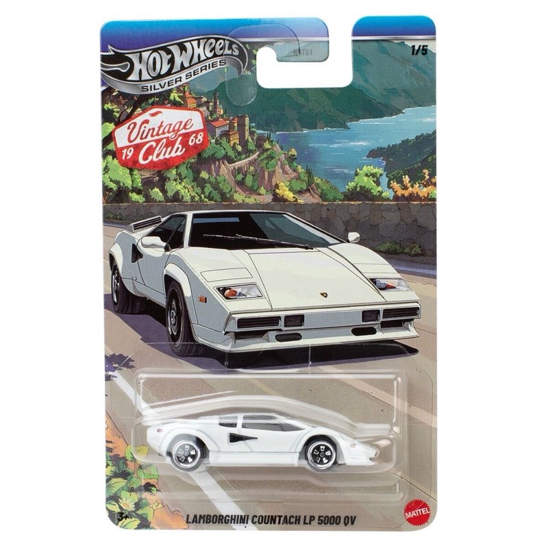 Vintage Collectible Hot Wheels - 本物のホットウィール ヴィンテージクラブ 68 シルバーシリーズ ダイキャスト クラシックカー