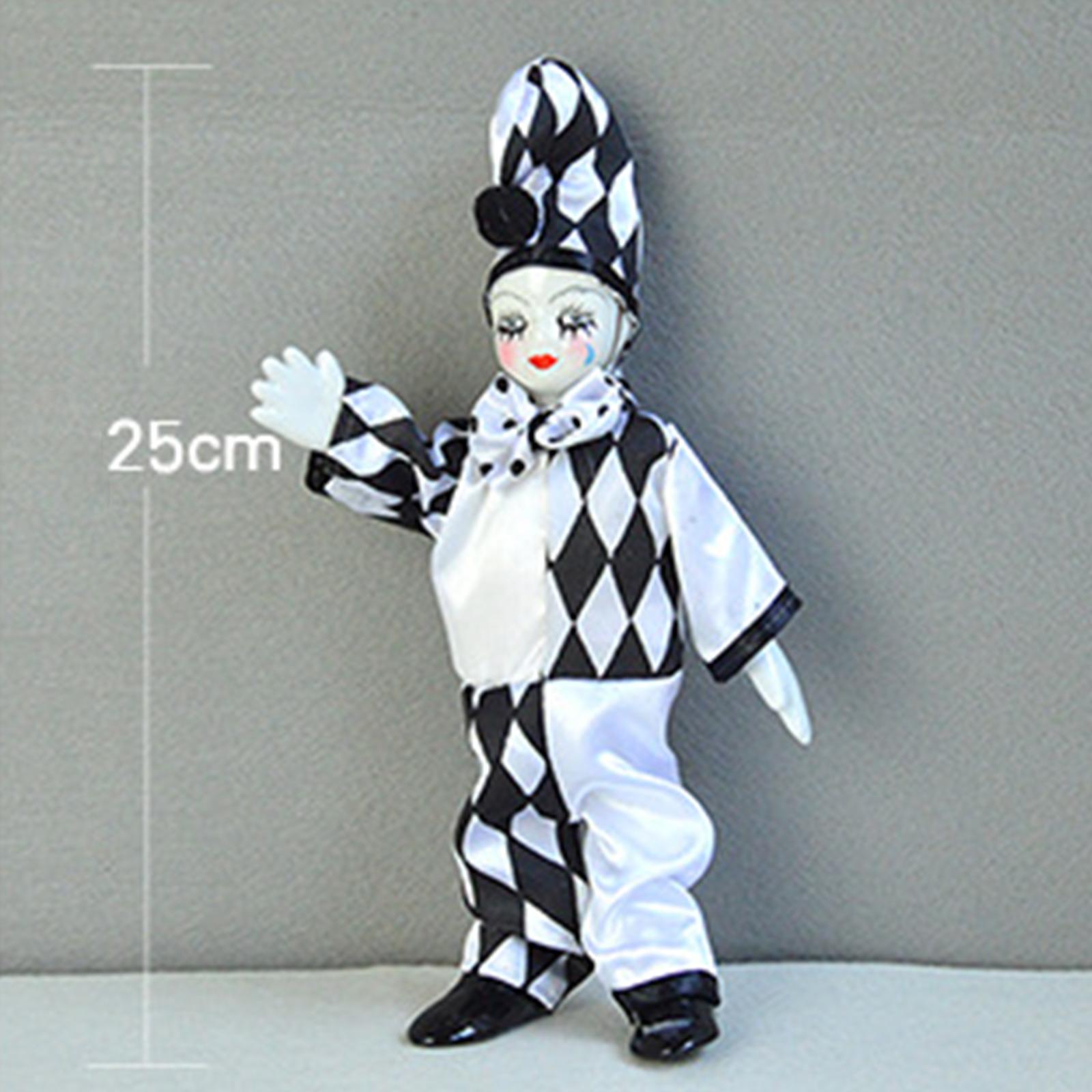 ヴィンテージピエロ人形クラフトコレクタブル装飾品リビングルー - Vintage Collectible Clowns のレビューと価格
