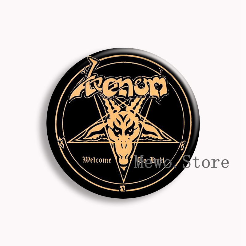 ロックメイヘムバンドのソフトボタンピン,ヴィンテージパンクの - Vintage Collectible Accessories のレビューと価格