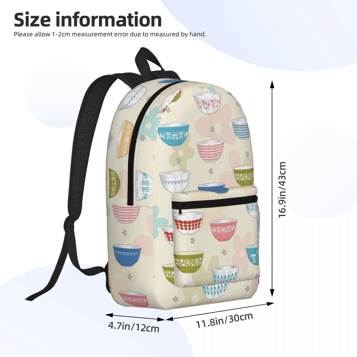 ヴィンテージパイレックスボウルコレクション学生バックパックス - Vintage Collectible Pyrex のレビューと価格