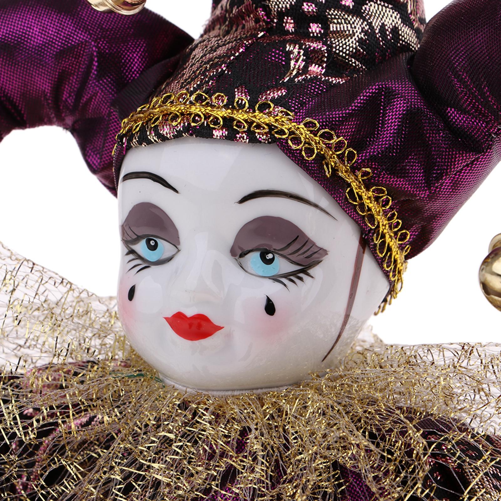 イタリア風磁器人形 クラウン・トライアングル 12インチ ヴ - Vintage Collectible Clowns のレビューと価格