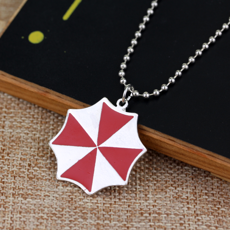 ヴィンテージファッション赤い傘ペンダントネックレスクールでス - Vintage Collectible Accessories のレビューと価格