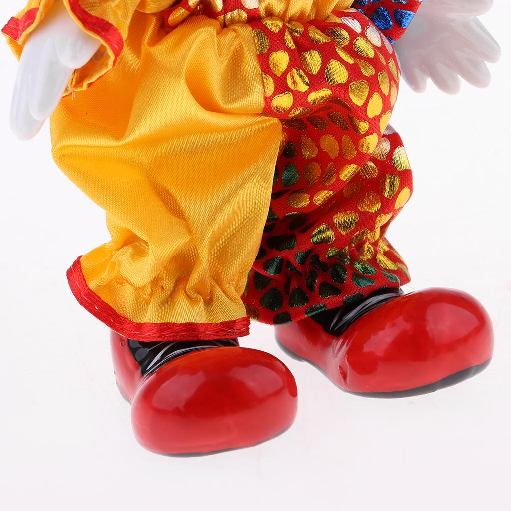 ピエロ人形 磁器製 手作り 収集価値のある人形 可動式人形  - Vintage Collectible Clowns のレビューと価格