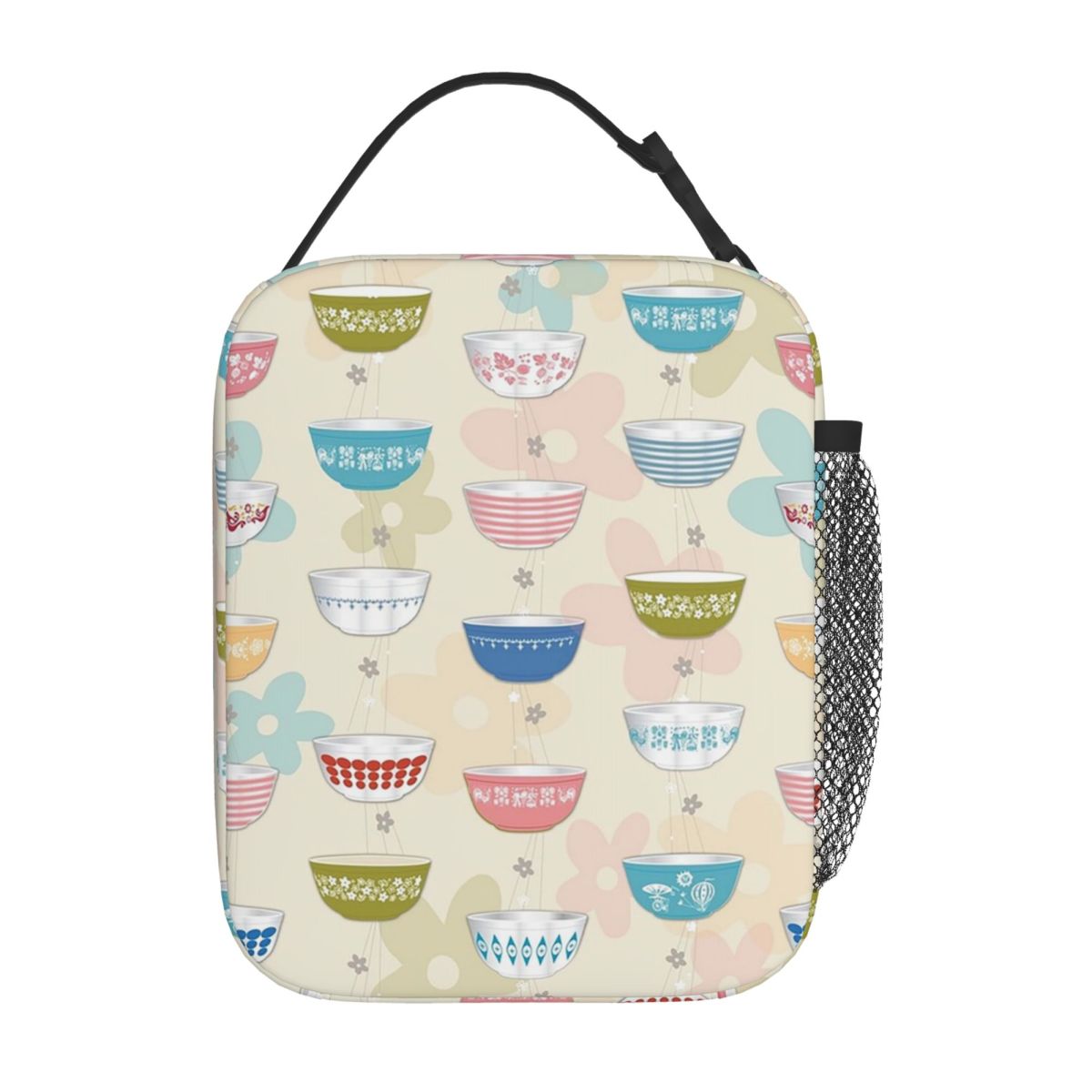 ヴィンテージパイレックスボウルコレクション断熱ランチバッグ女 - Vintage Collectible Pyrex のレビューと価格