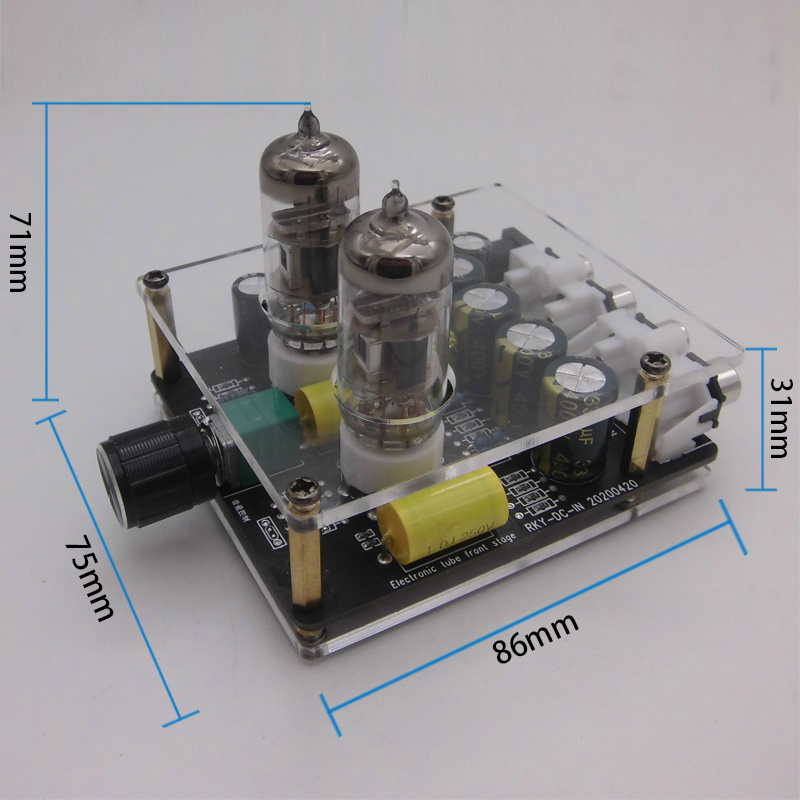 アンプ6k4/6a2チューブプリアンプ,hfiチューブ,ビル - Tube Amplifier Part のレビューと価格