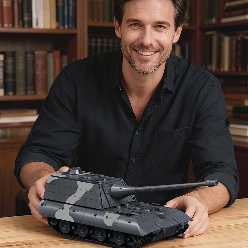 1836ピース MOC 大人向け E-100 戦車駆逐艦モデ - Vintage Collectible Toys のレビューと価格