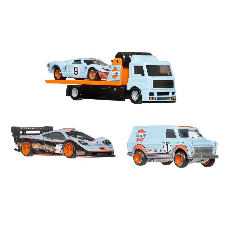 新しいホットウィール ルマン ガレージ ガルフ オイル リバ - Vintage Collectible Hot Wheels のレビューと価格