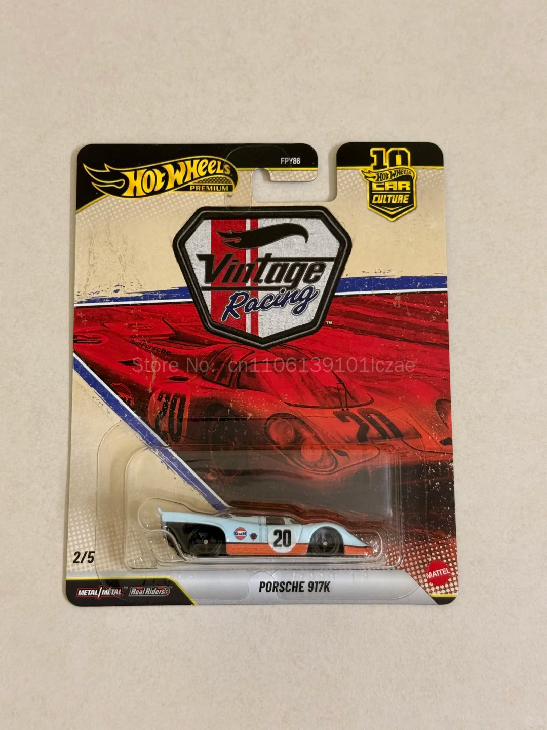 プレミアムホットウィール カーカルチャー ヴィンテージレーシ - Vintage Collectible Hot Wheels のレビューと価格