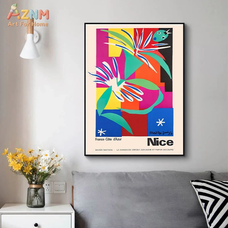 AZNM キャンバス絵画ヴィンテージアンリ・マティス有名画家 - Vintage Cartoon Collectible のレビューと価格