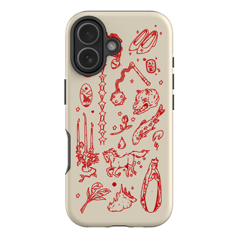 おしゃれなヴィンテージ風花柄コレクション iPhone 17 - Vintage Cartoon Collectible のレビューと価格