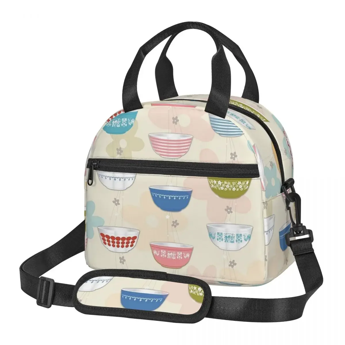 ヴィンテージパイレックスボウルコレクション女性用断熱ランチバ - Vintage Collectible Pyrex のレビューと価格