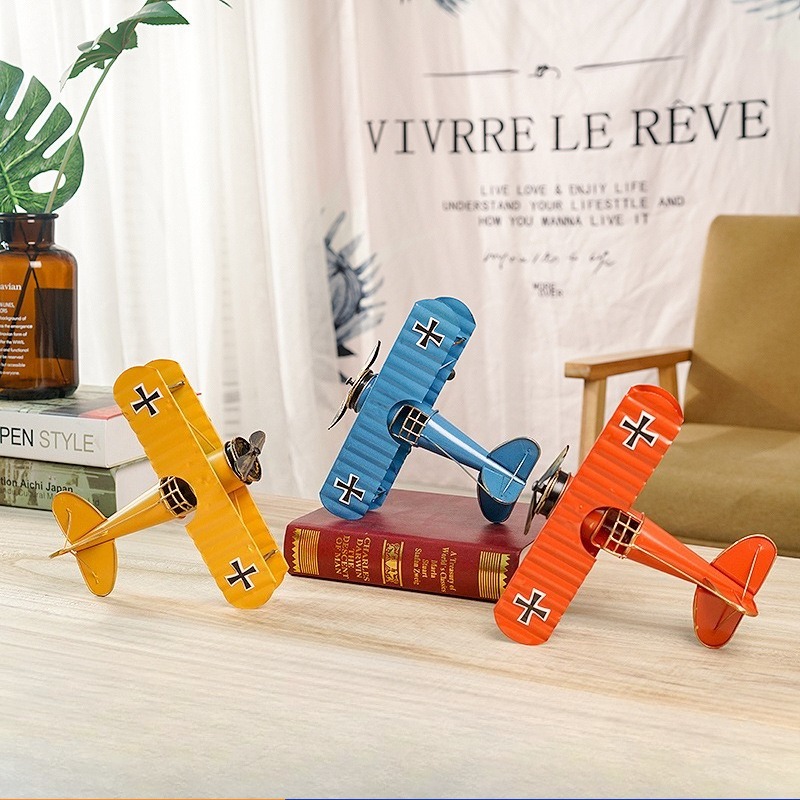 ヴィンテージレトロメタル飛行機バイクモデルミニチュアブリキ工 - Vintage Collectible Tins のレビューと価格
