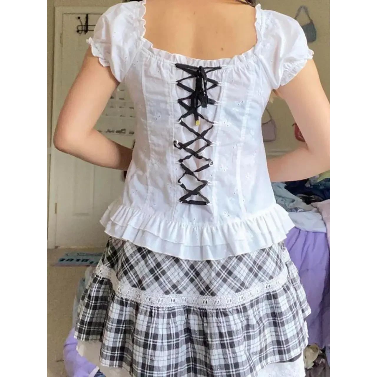 かわいいコルセット オプス 2000年代 レディース Tシャ - Collectible Vintage T Shirts のレビューと価格