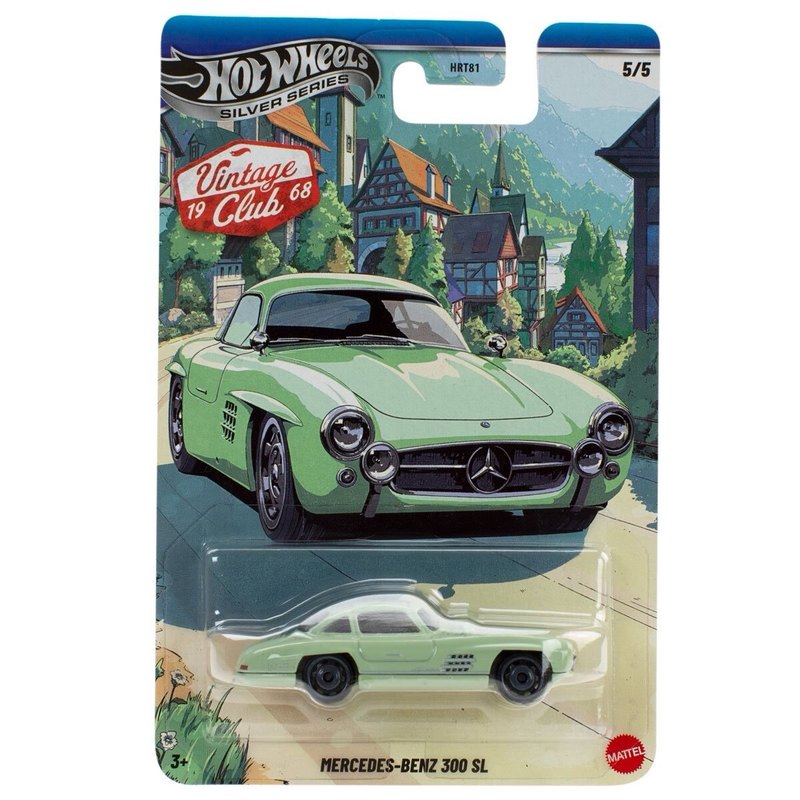 本物のホットウィール ヴィンテージクラブ 68 シルバーシリ - Vintage Collectible Hot Wheels のレビューと価格