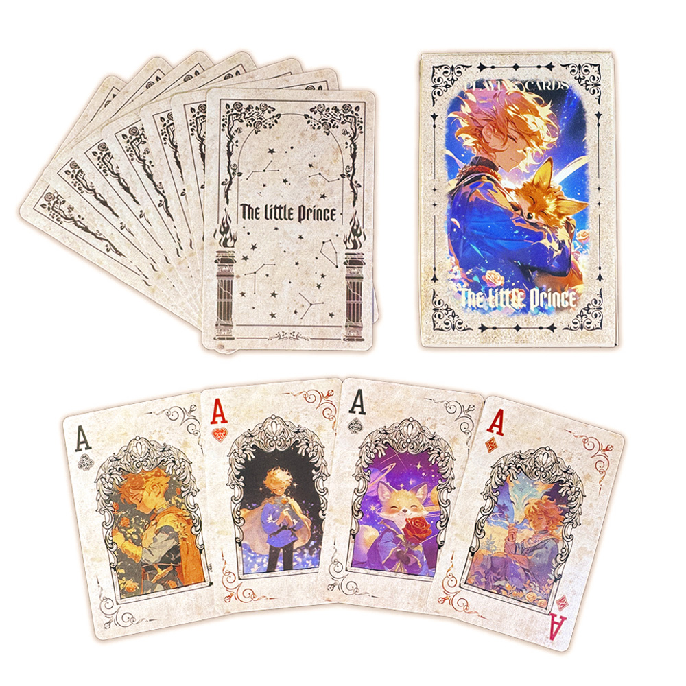 55 個 57*88 ミリメートル星の王子さまトランプヴィン - Vintage Collectible Playing Cards のレビューと価格