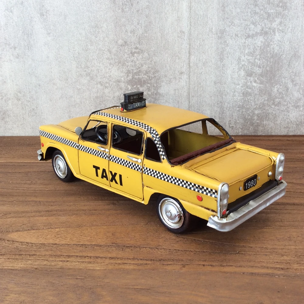 クラシックなアメリカのタクシーモデルオールドカー,ヴィンテー - Vintage Collectible Tins のレビューと価格