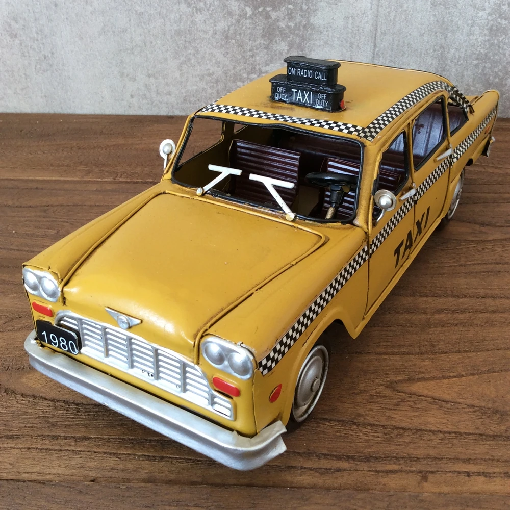 クラシックなアメリカのタクシーモデルオールドカー,ヴィンテー - Vintage Collectible Tins のレビューと価格