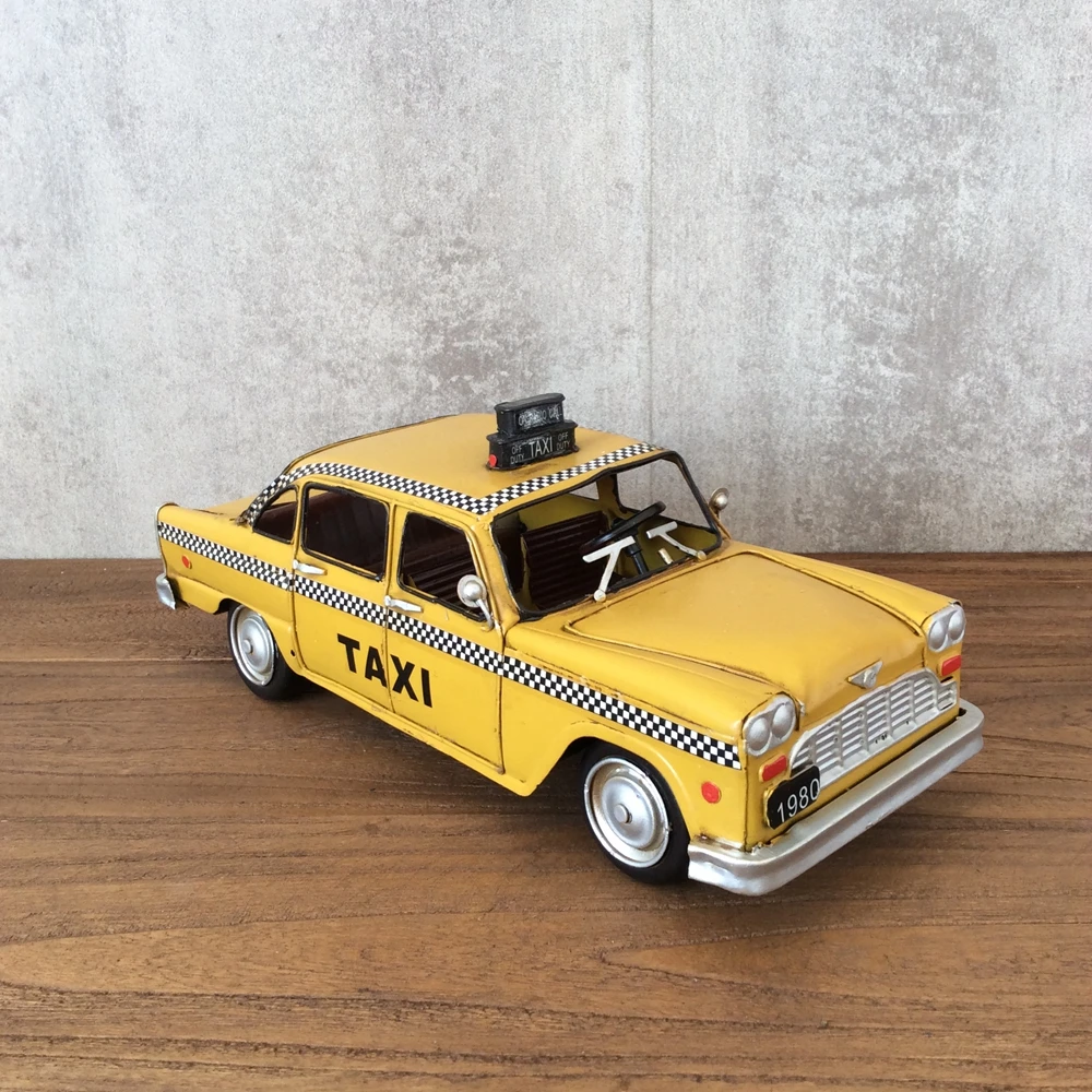 クラシックなアメリカのタクシーモデルオールドカー,ヴィンテー - Vintage Collectible Tins のレビューと価格