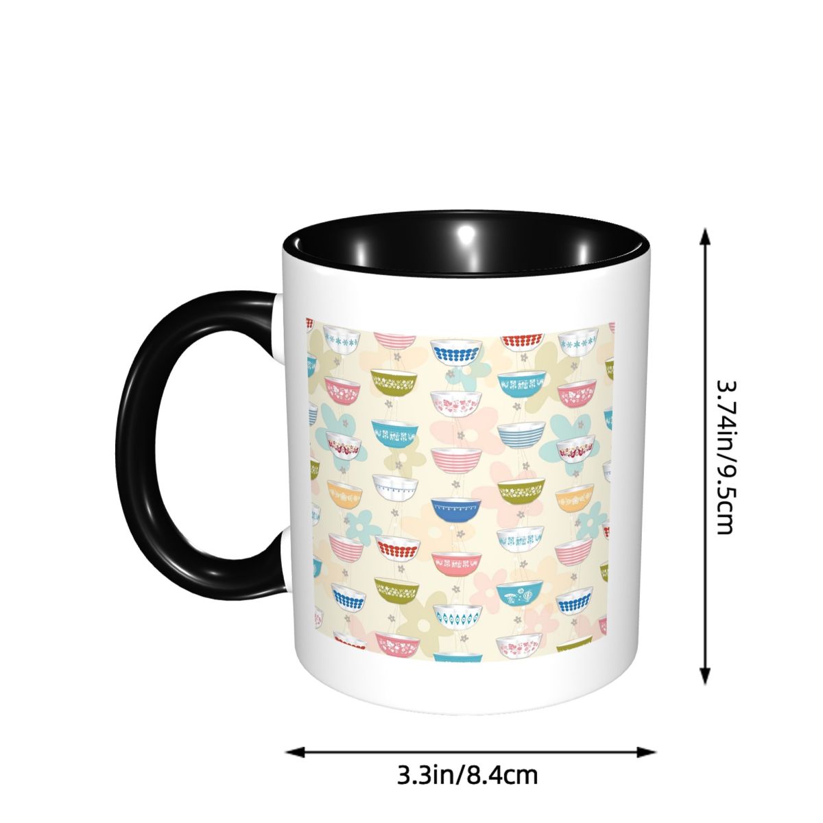 ヴィンテージパイレックスボウルコレクションマグ面白いセラミッ - Vintage Collectible Pyrex のレビューと価格