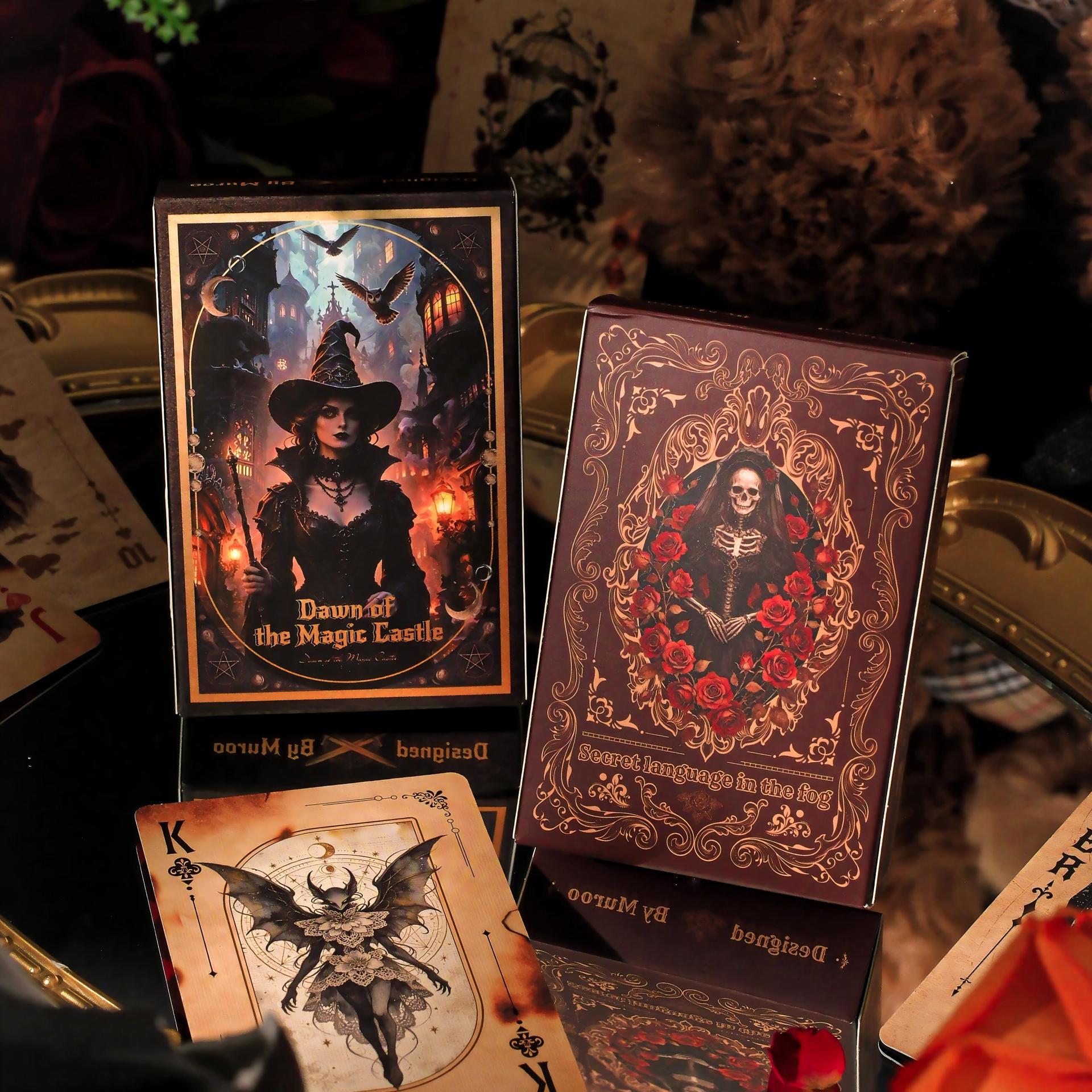 ミステリーウィスパーポーカーカードセット – ヴィンテージデ - Vintage Collectible Playing Cards のレビューと価格