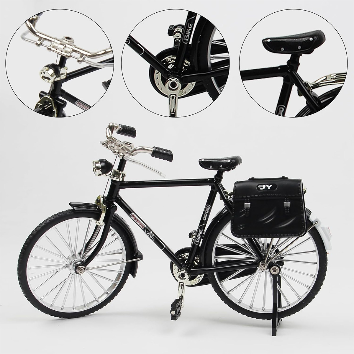 合金レトロ自転車ミニモデルヴィンテージクラシックバイクオーナ - Vintage Collectible Toys のレビューと価格